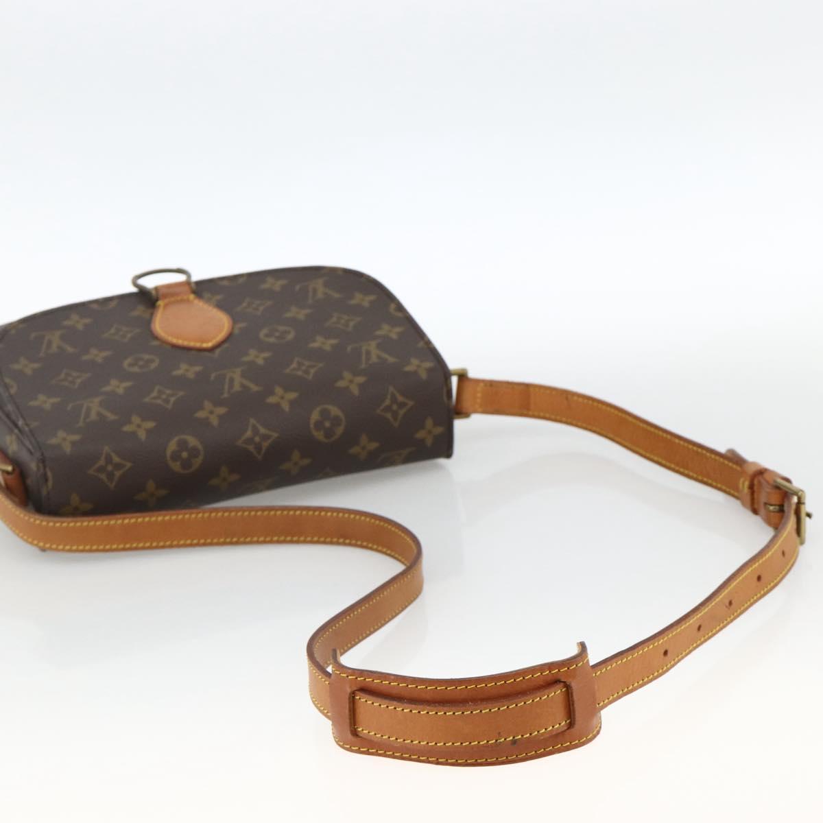 LOUIS VUITTON Monogram Saint Cloud GM Shoulder Bag M51242 LV Auth BAZ002A