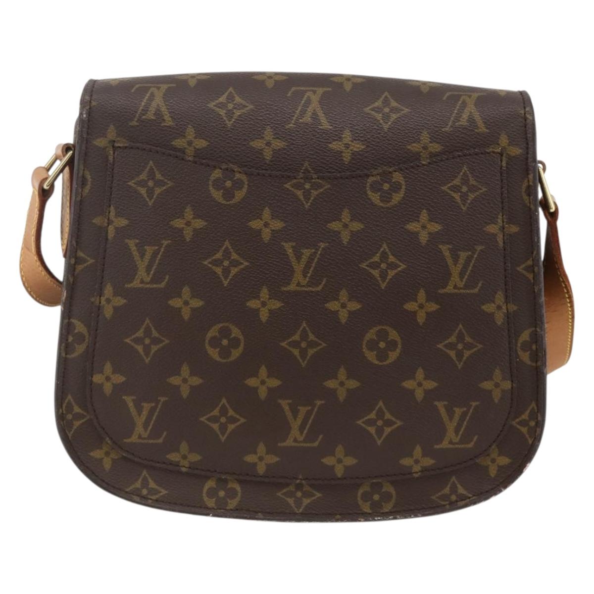 LOUIS VUITTON Monogram Saint Cloud GM Shoulder Bag M51242 LV Auth BAZ011