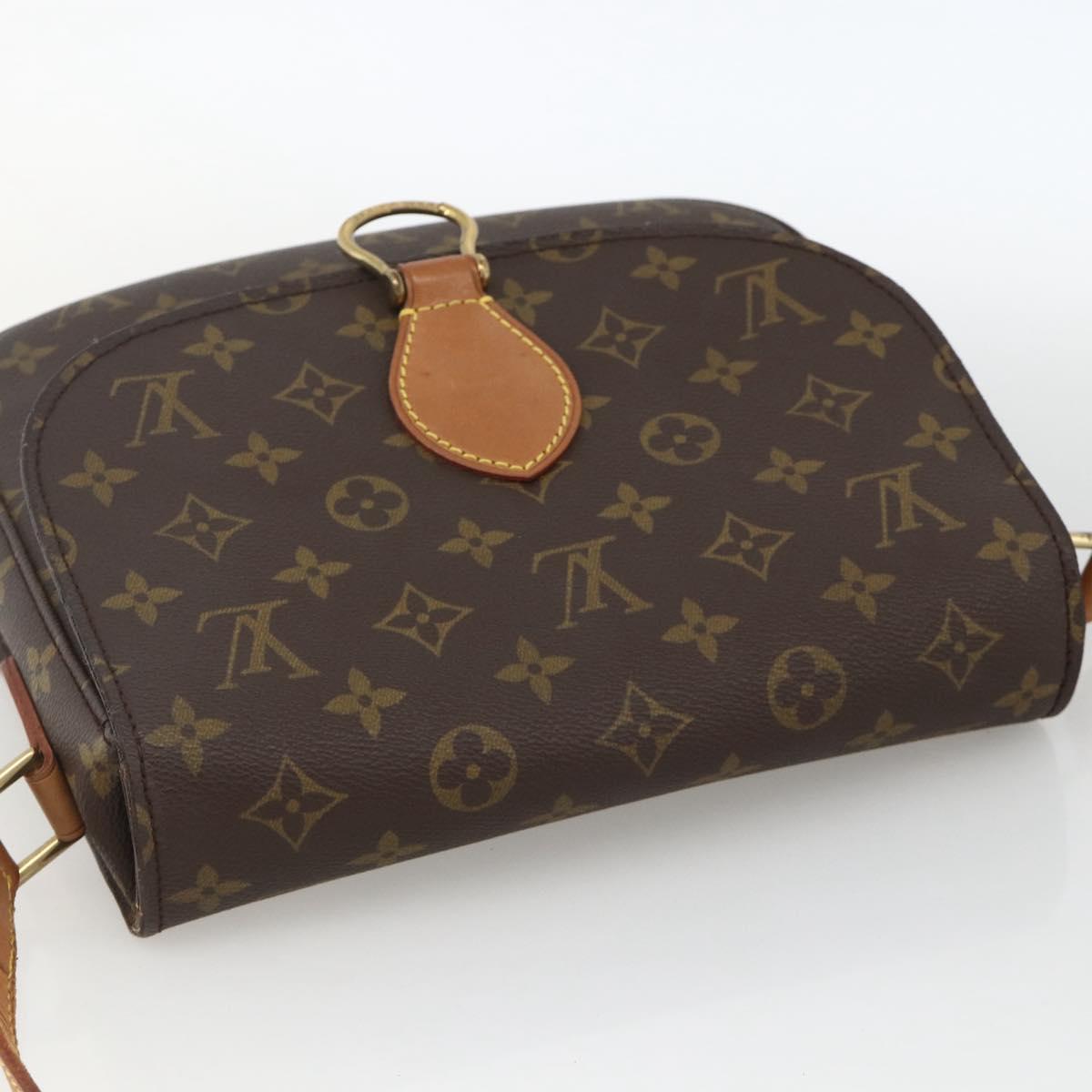 LOUIS VUITTON Monogram Saint Cloud GM Shoulder Bag M51242 LV Auth BAZ011