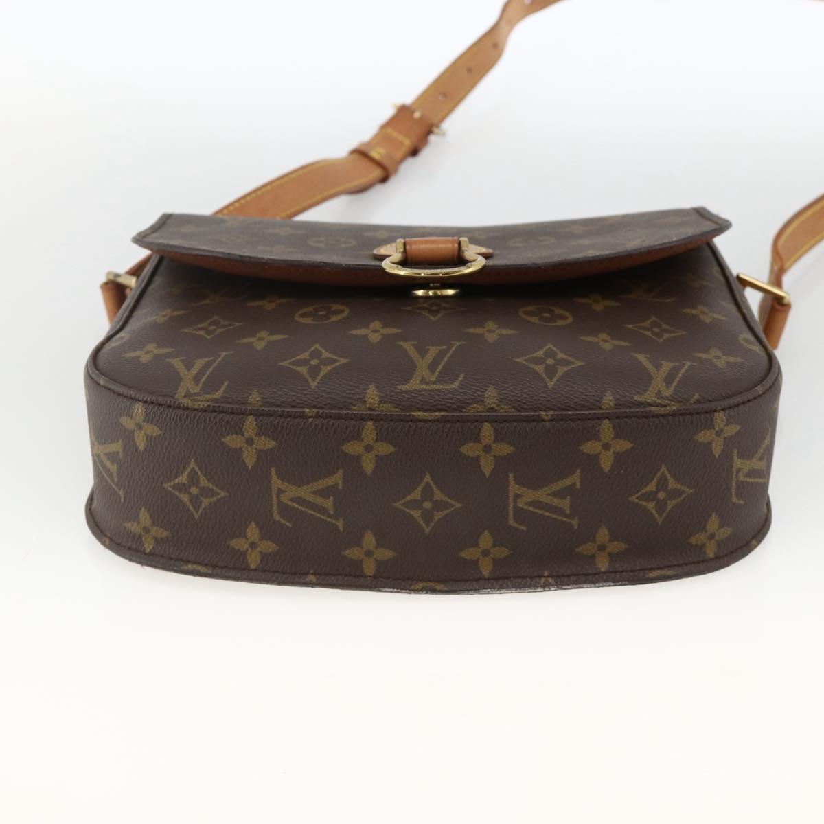 LOUIS VUITTON Monogram Saint Cloud GM Shoulder Bag M51242 LV Auth BAZ011