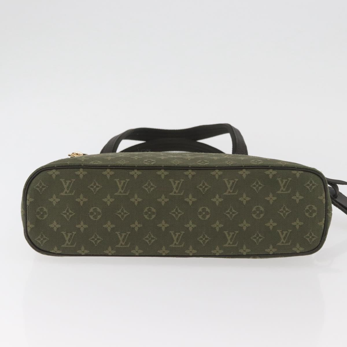 LOUIS VUITTON Monogram Mini Lucille PM Hand Bag TST Khaki M92682 LV Auth BAZ029