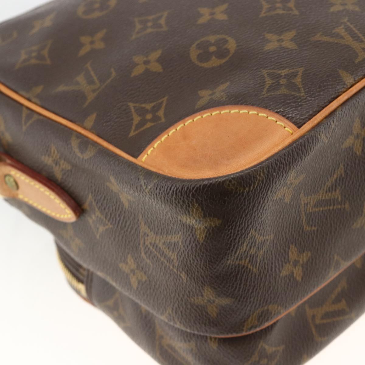 LOUIS VUITTON Monogram Nile Shoulder Bag M45244 LV Auth BAZ065A