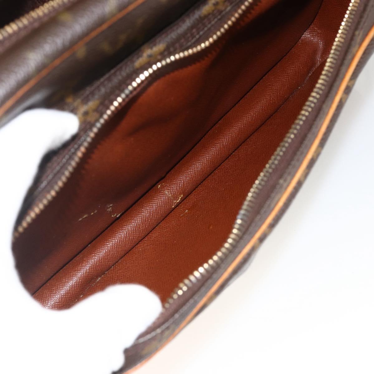 LOUIS VUITTON Monogram Nile Shoulder Bag M45244 LV Auth BAZ065A