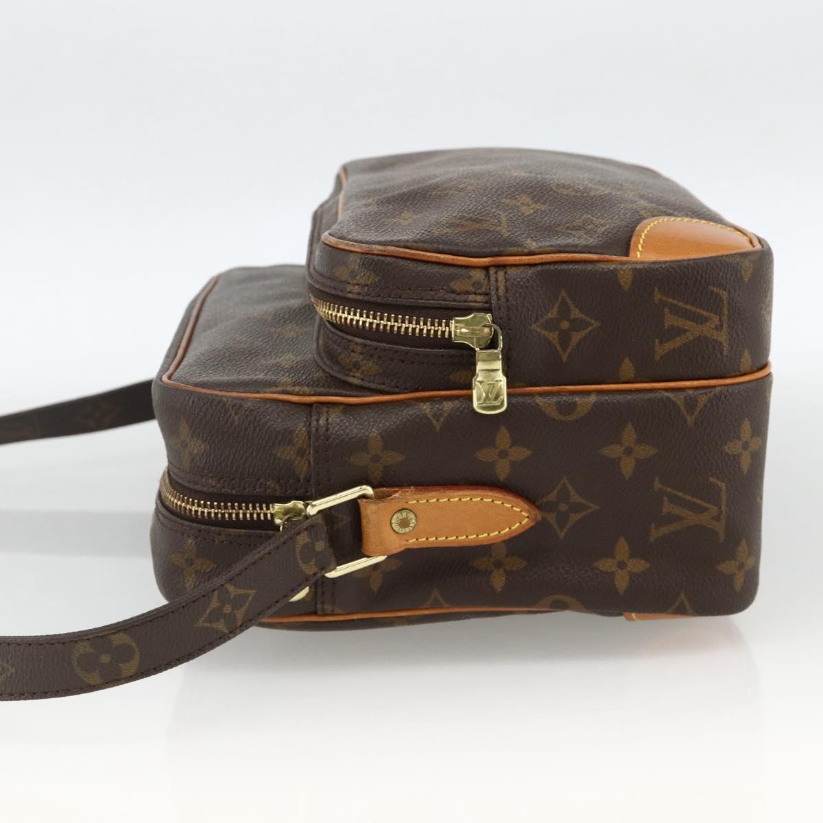 LOUIS VUITTON Monogram Nile Shoulder Bag M45244 LV Auth BAZ065A