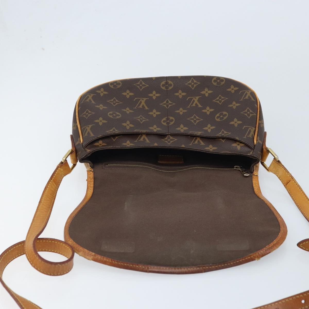 LOUIS VUITTON Monogram Menilmontant PM Shoulder Bag M40474 LV Auth BAZ092