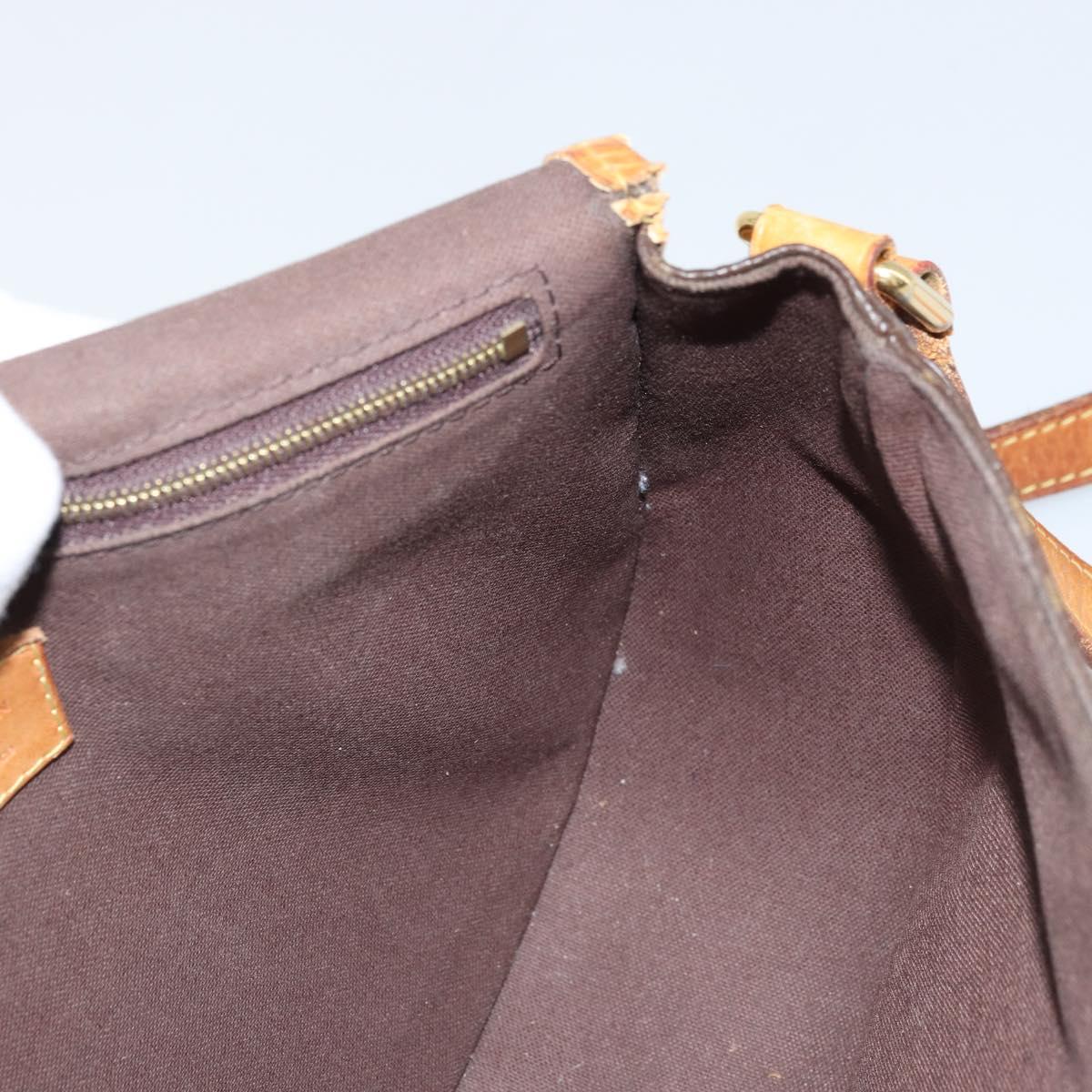 LOUIS VUITTON Monogram Menilmontant PM Shoulder Bag M40474 LV Auth BAZ092