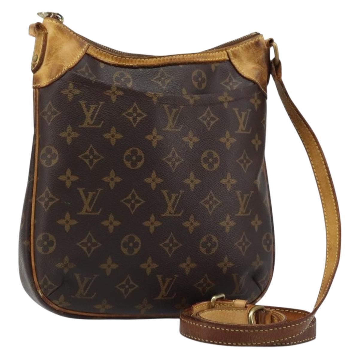 LOUIS VUITTON Monogram Odeon PM Shoulder Bag M56390 LV Auth BAZ093