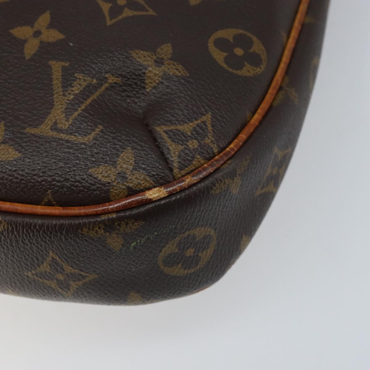 LOUIS VUITTON Monogram Odeon PM Shoulder Bag M56390 LV Auth BAZ093