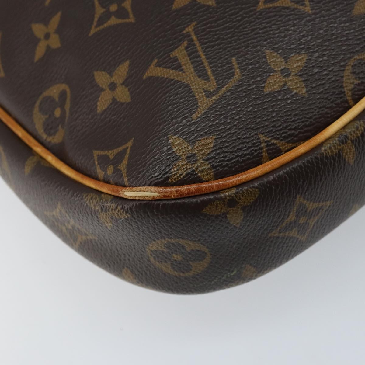 LOUIS VUITTON Monogram Odeon PM Shoulder Bag M56390 LV Auth BAZ093