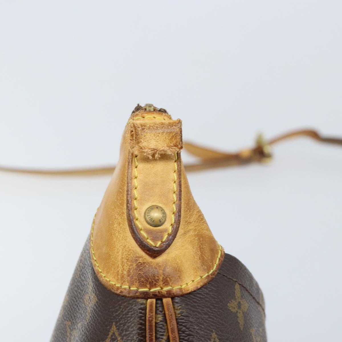 LOUIS VUITTON Monogram Odeon PM Shoulder Bag M56390 LV Auth BAZ093