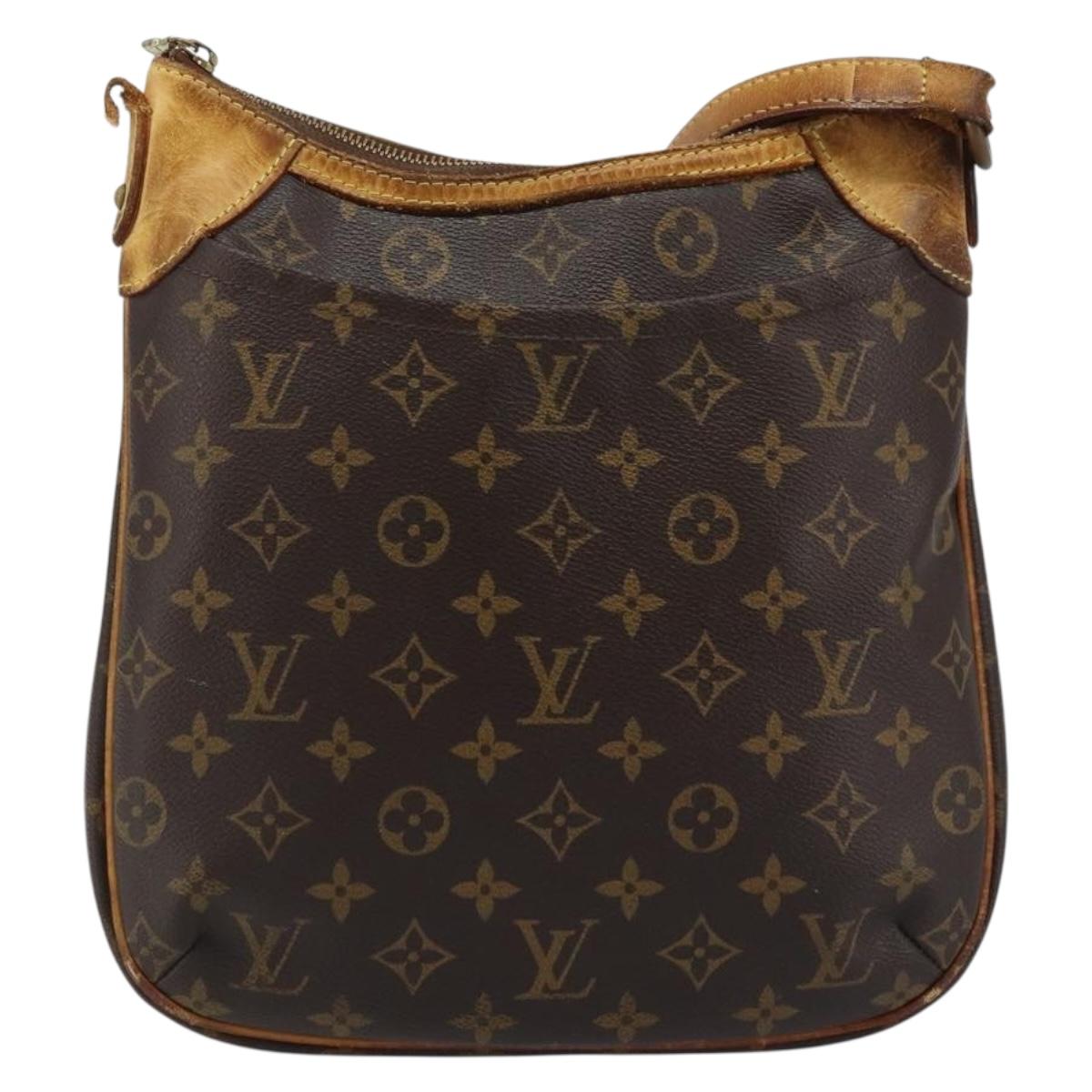 LOUIS VUITTON Monogram Odeon PM Shoulder Bag M56390 LV Auth BAZ093