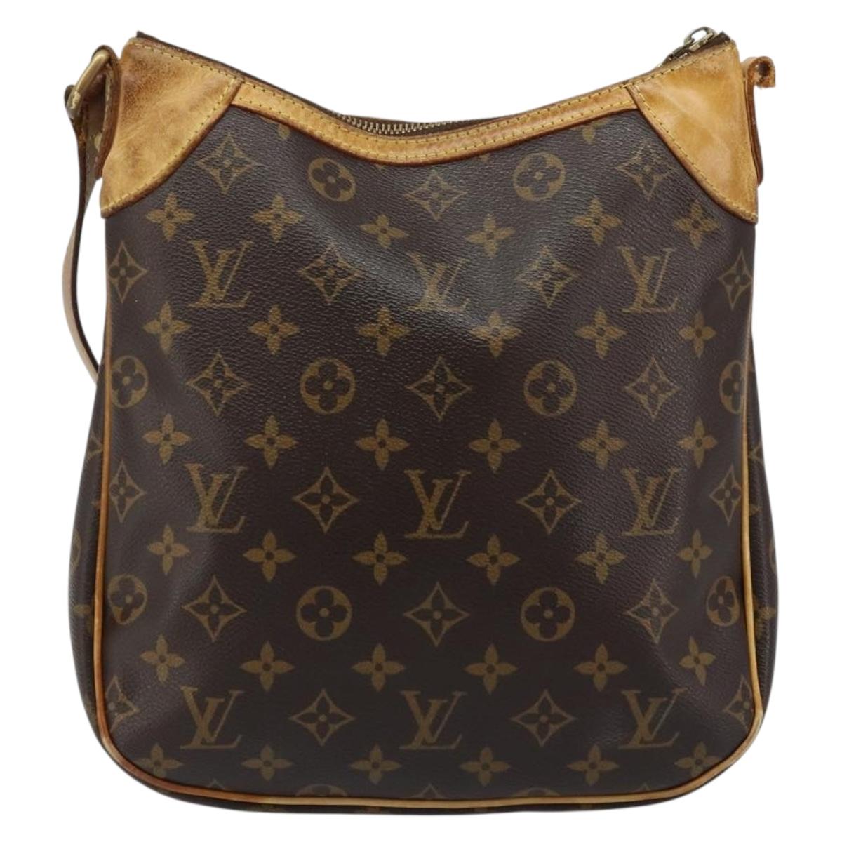 LOUIS VUITTON Monogram Odeon PM Shoulder Bag M56390 LV Auth BAZ093