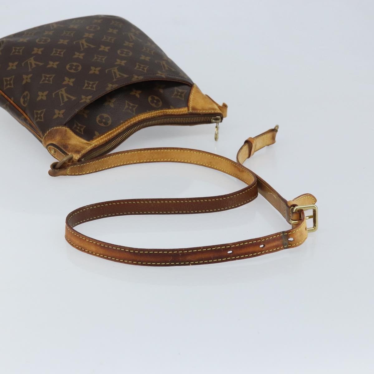 LOUIS VUITTON Monogram Odeon PM Shoulder Bag M56390 LV Auth BAZ093