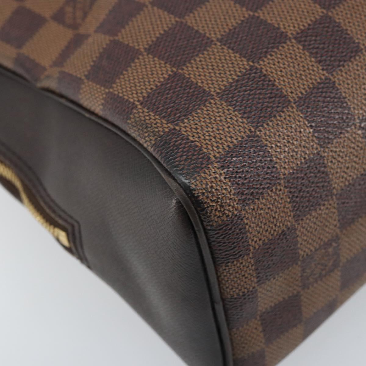 LOUIS VUITTON Damier Ebene Brera Hand Bag N51150 LV Auth BAZ095A