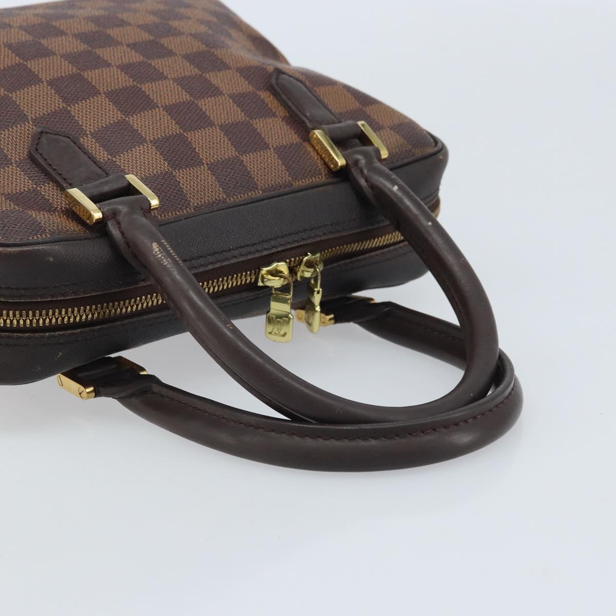 LOUIS VUITTON Damier Ebene Brera Hand Bag N51150 LV Auth BAZ095A