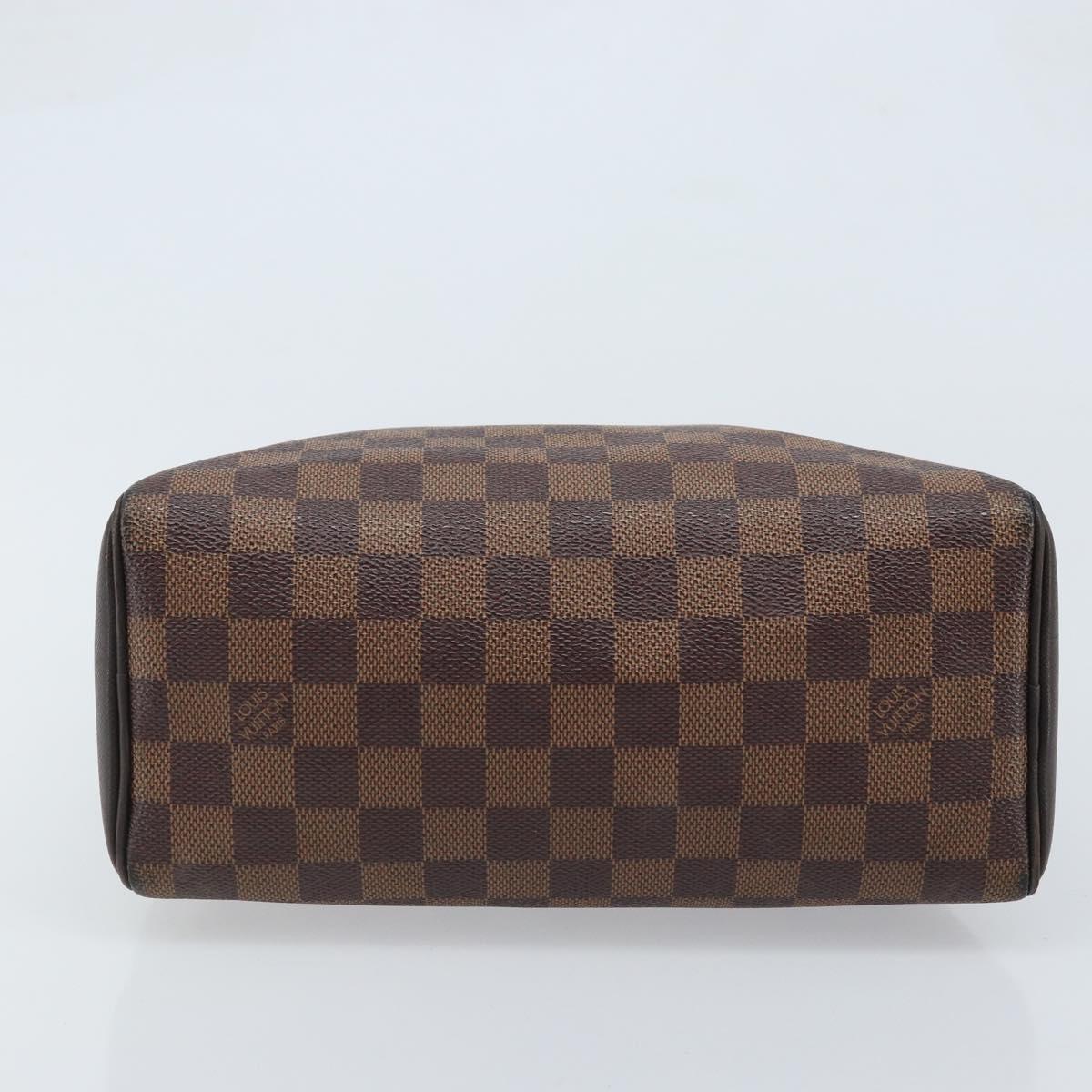 LOUIS VUITTON Damier Ebene Brera Hand Bag N51150 LV Auth BAZ095A