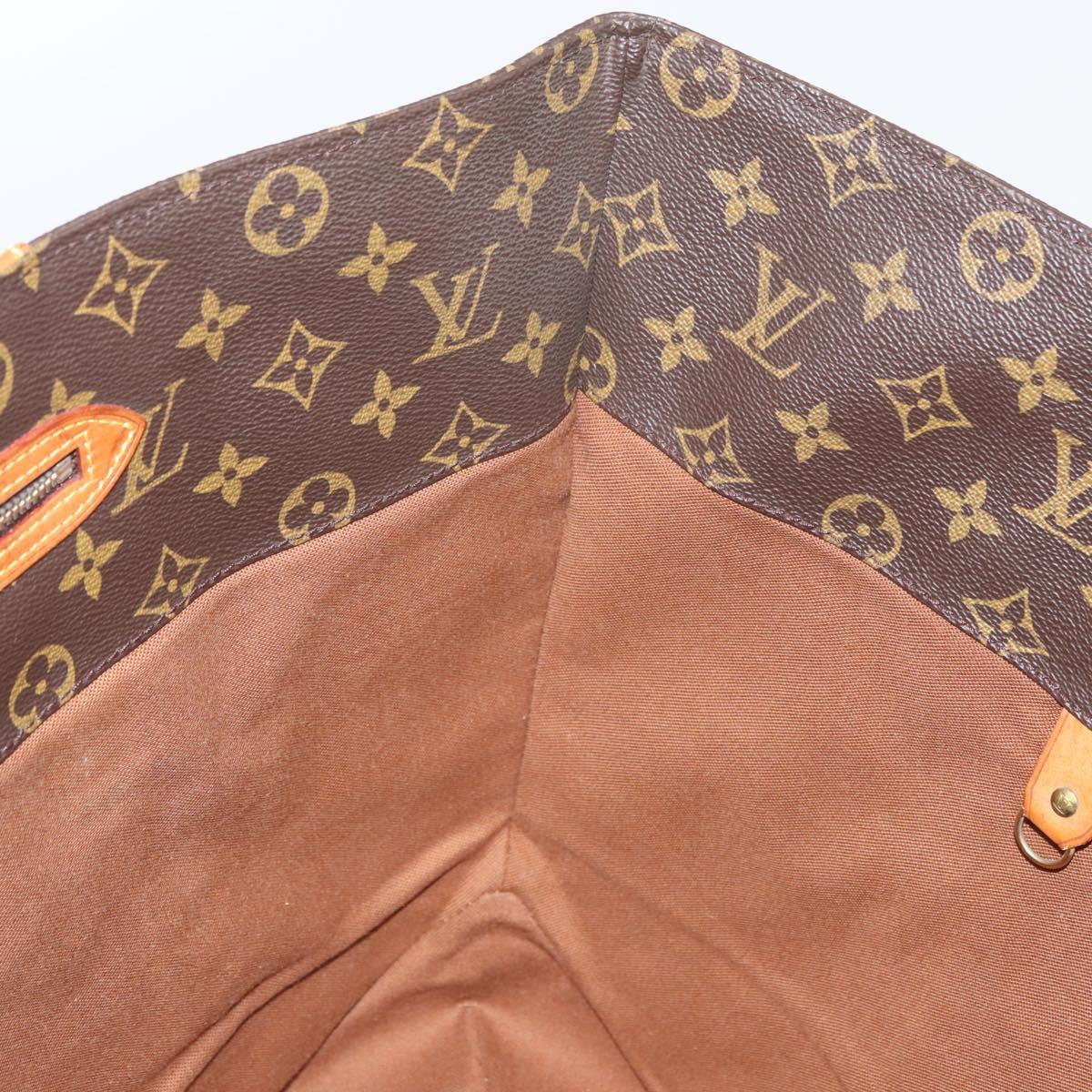LOUIS VUITTON Monogram Sac Shopping Tote Bag M51108 LV Auth BAZ101