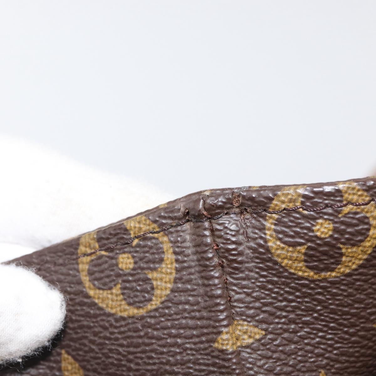 LOUIS VUITTON Monogram Sac Shopping Tote Bag M51108 LV Auth BAZ101