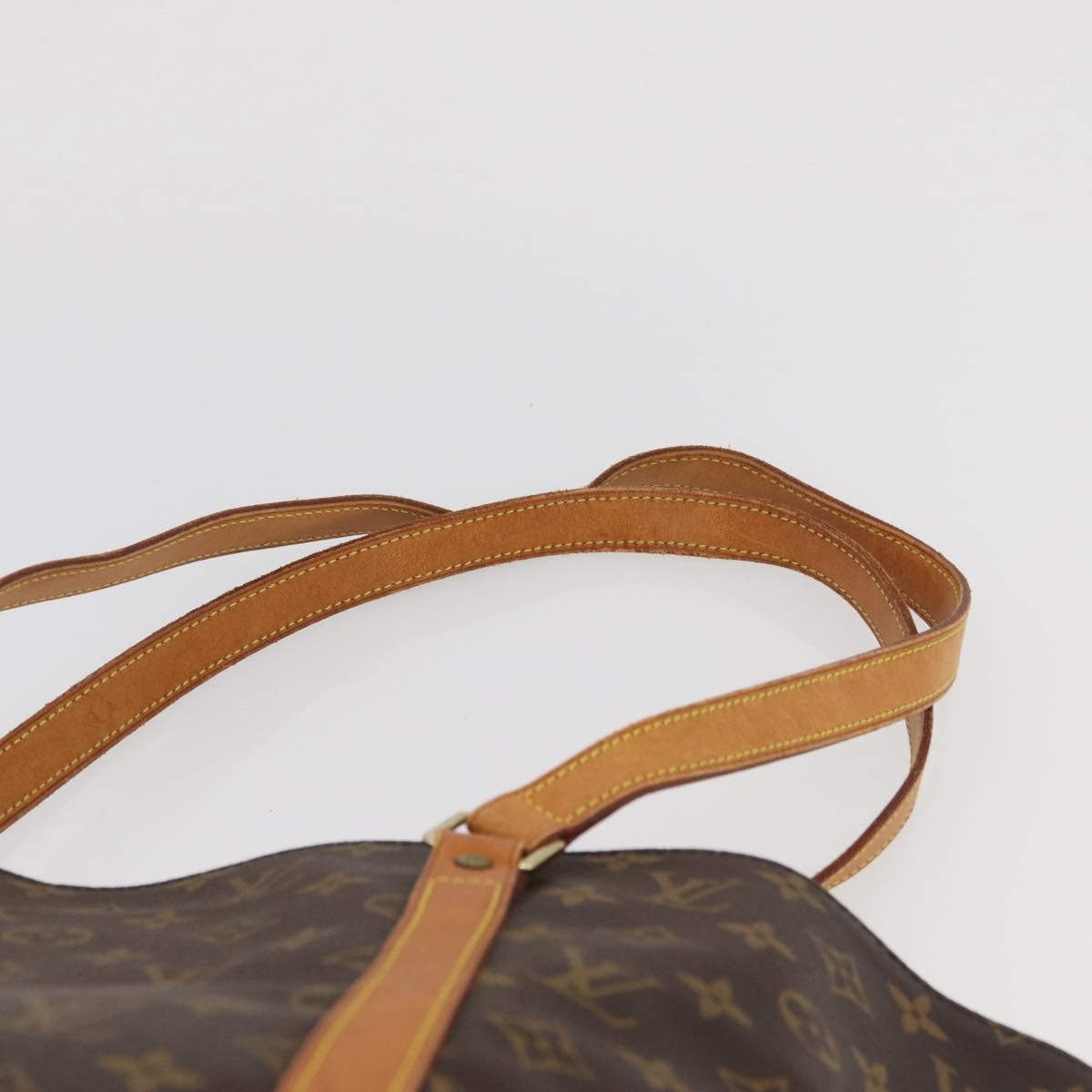 LOUIS VUITTON Monogram Sac Shopping Tote Bag M51108 LV Auth BAZ101