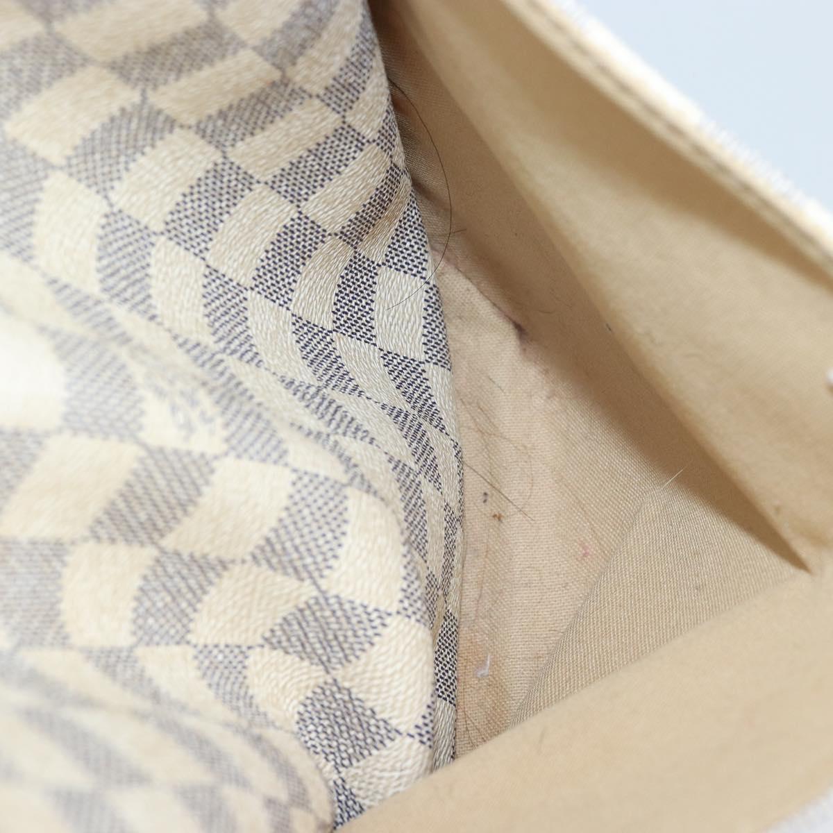 LOUIS VUITTON Damier Azur Totally MM Tote Bag N51262 LV Auth BAZ134