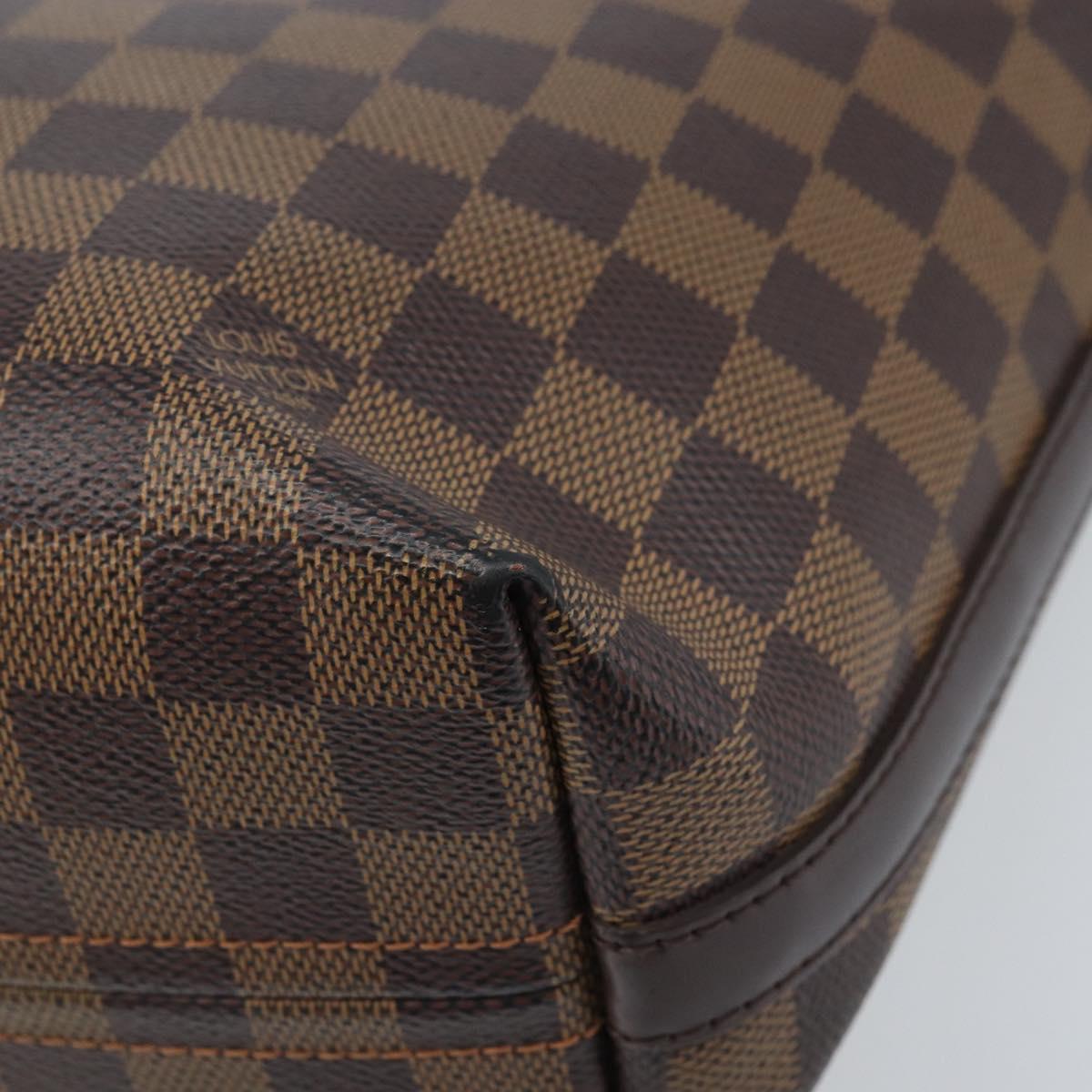 LOUIS VUITTON Damier Ebene Illovo MM Shoulder Bag N51995 LV Auth BAZ139A
