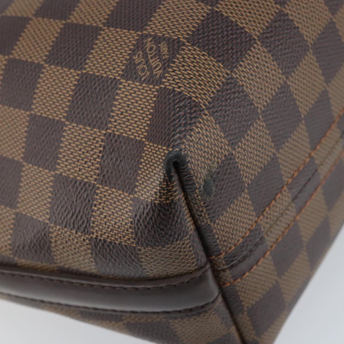 LOUIS VUITTON Damier Ebene Illovo MM Shoulder Bag N51995 LV Auth BAZ139A