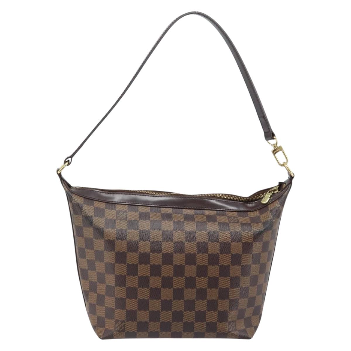 LOUIS VUITTON Damier Ebene Illovo MM Shoulder Bag N51995 LV Auth BAZ139A