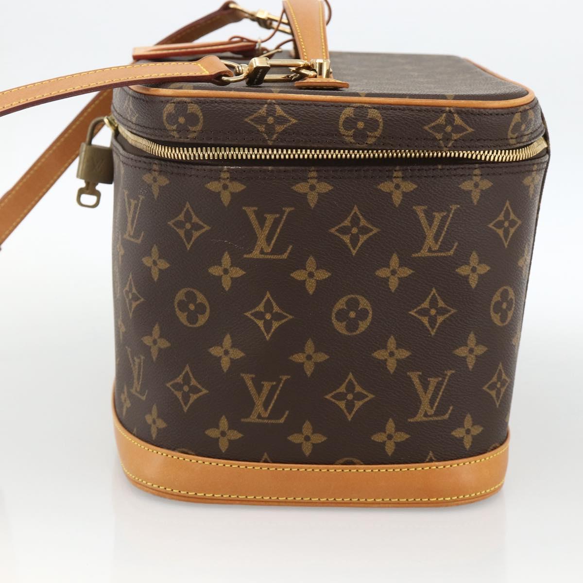 LOUIS VUITTON Monogram Nice Hand Bag M47280 LV Auth BAZ194
