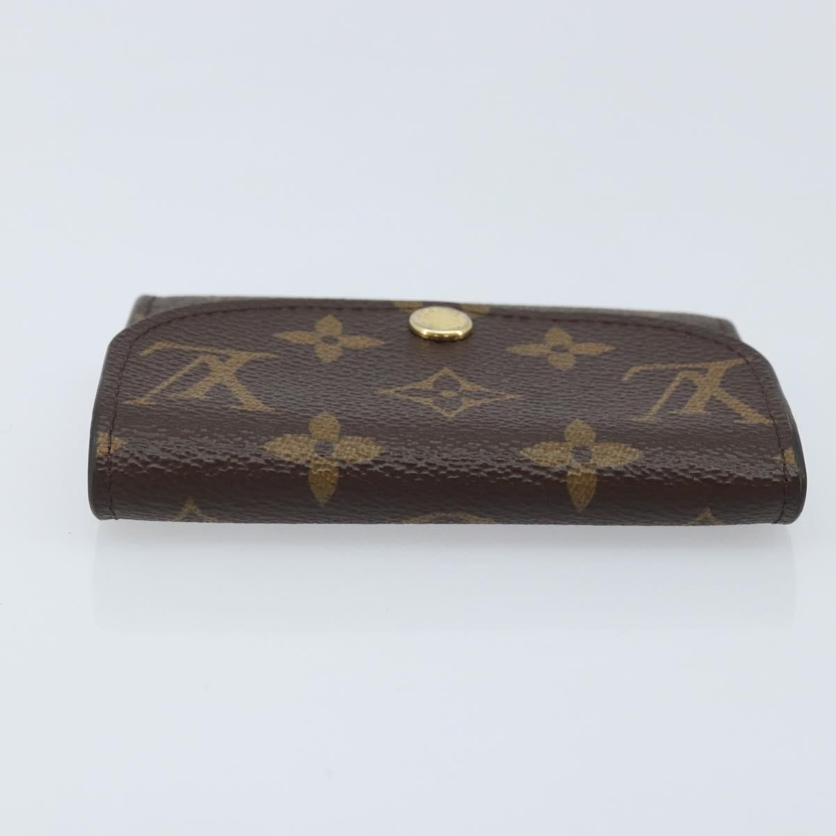 LOUIS VUITTON Porte Monnaie Rosary Coin Purse Rose Valerine M62361 Auth BAZ269A