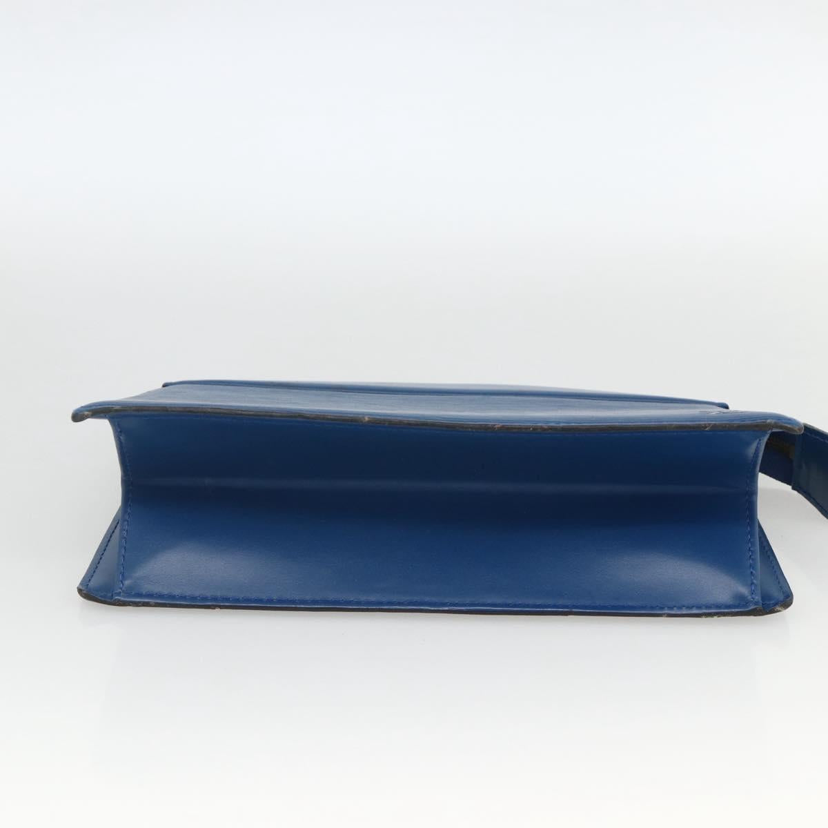 LOUIS VUITTON Epi Trousse Crete Pouch Blue M48405 LV Auth BAZ282