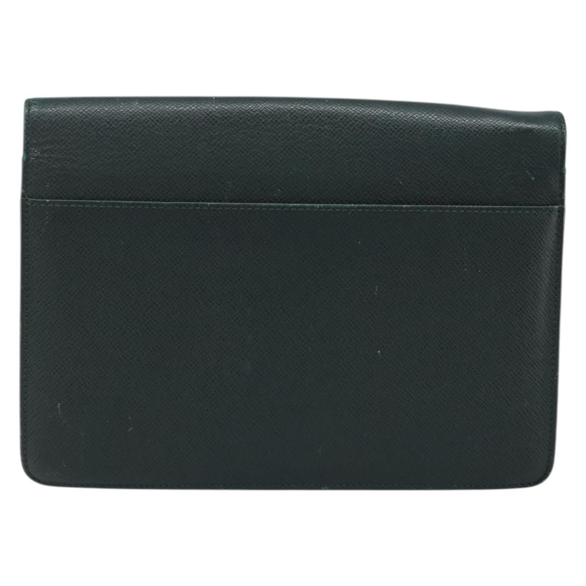 LOUIS VUITTON Taiga Pochette Kourad Clutch Bag Epicea M30194 LV Auth BAZ285