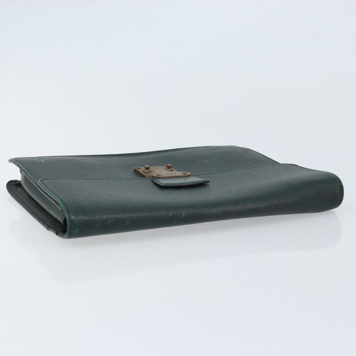 LOUIS VUITTON Taiga Pochette Kourad Clutch Bag Epicea M30194 LV Auth BAZ285