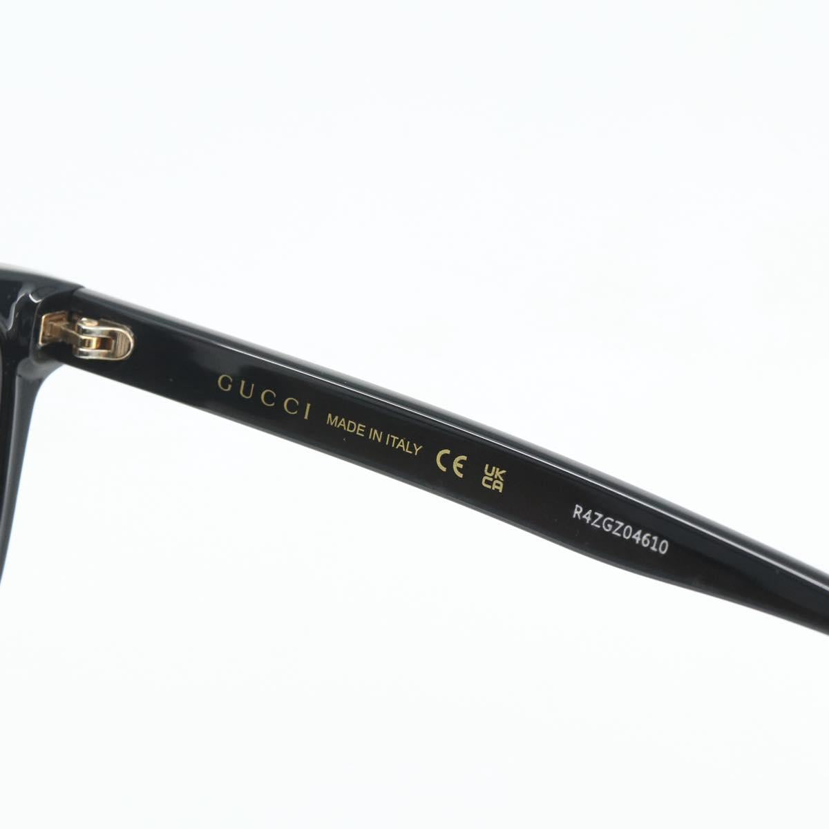 GUCCI Sunglasses plastic Black Auth BAZ297A