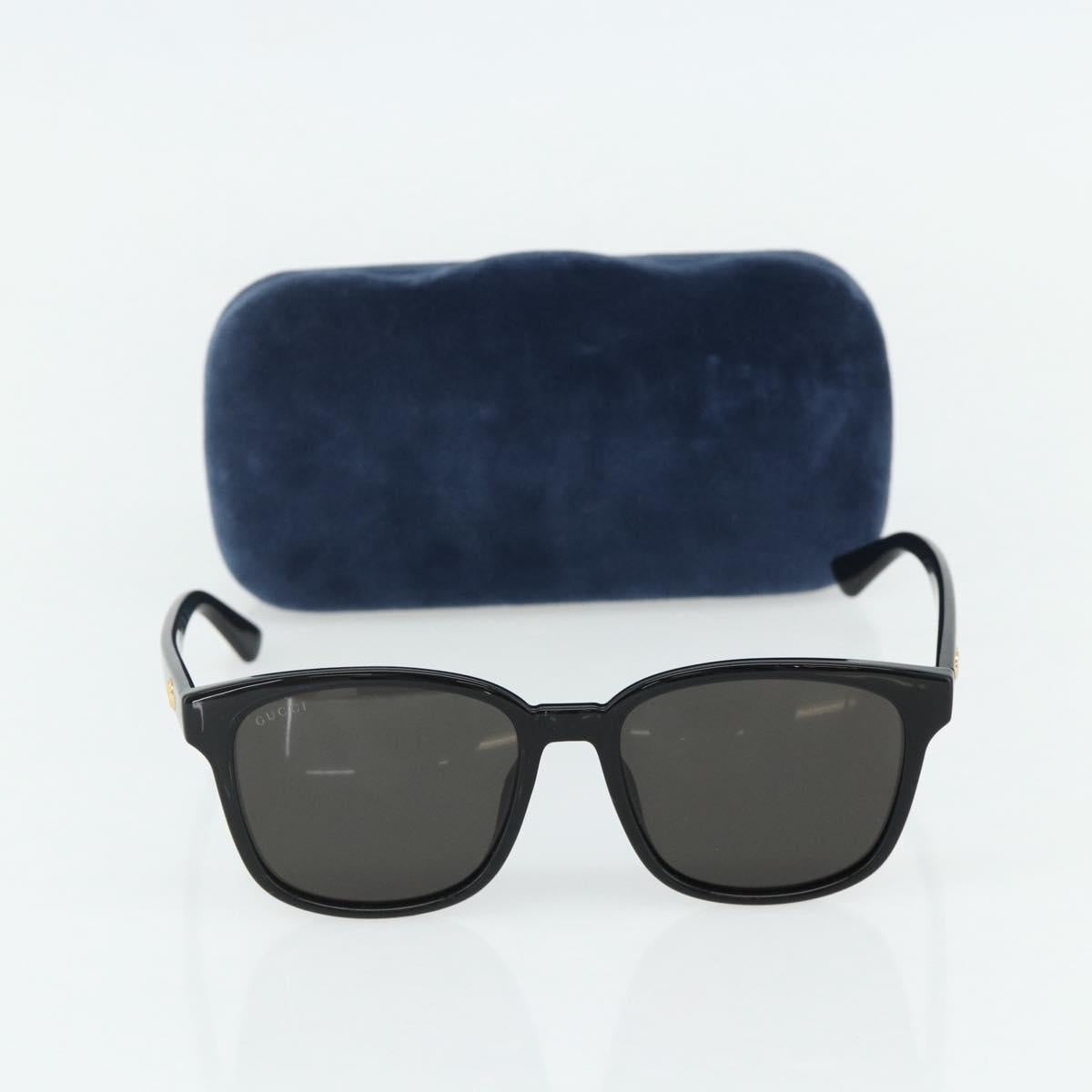 GUCCI Sunglasses plastic Black Auth BAZ297A