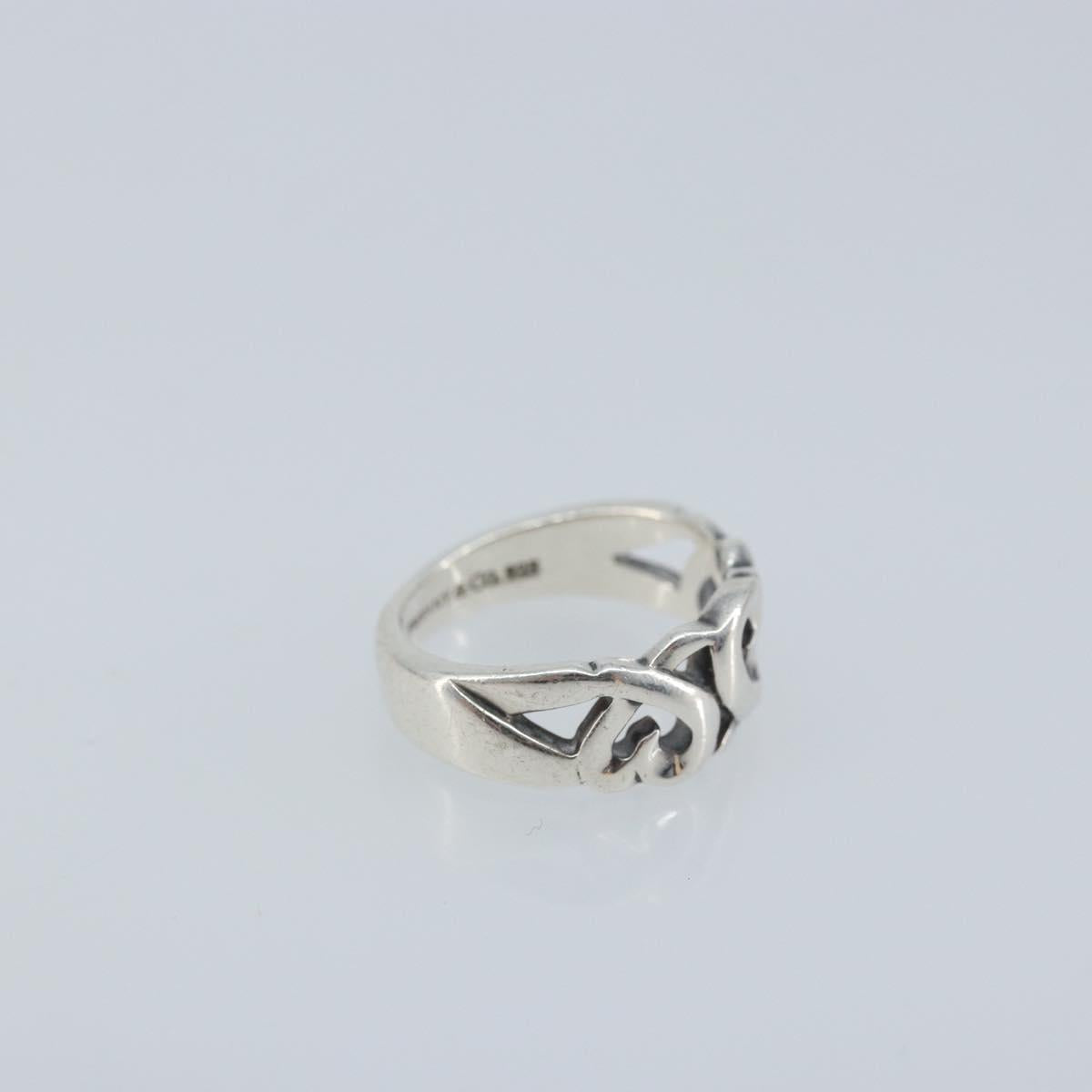 TIFFANY&Co. Ring Ag925 Silver Auth BAZ302