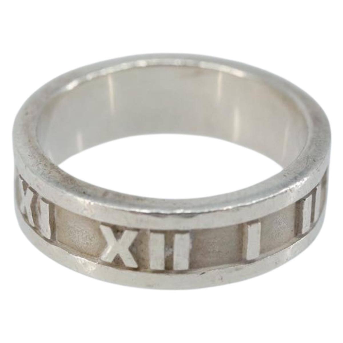 TIFFANY&Co. Ring Ag925 Silver Auth BAZ303