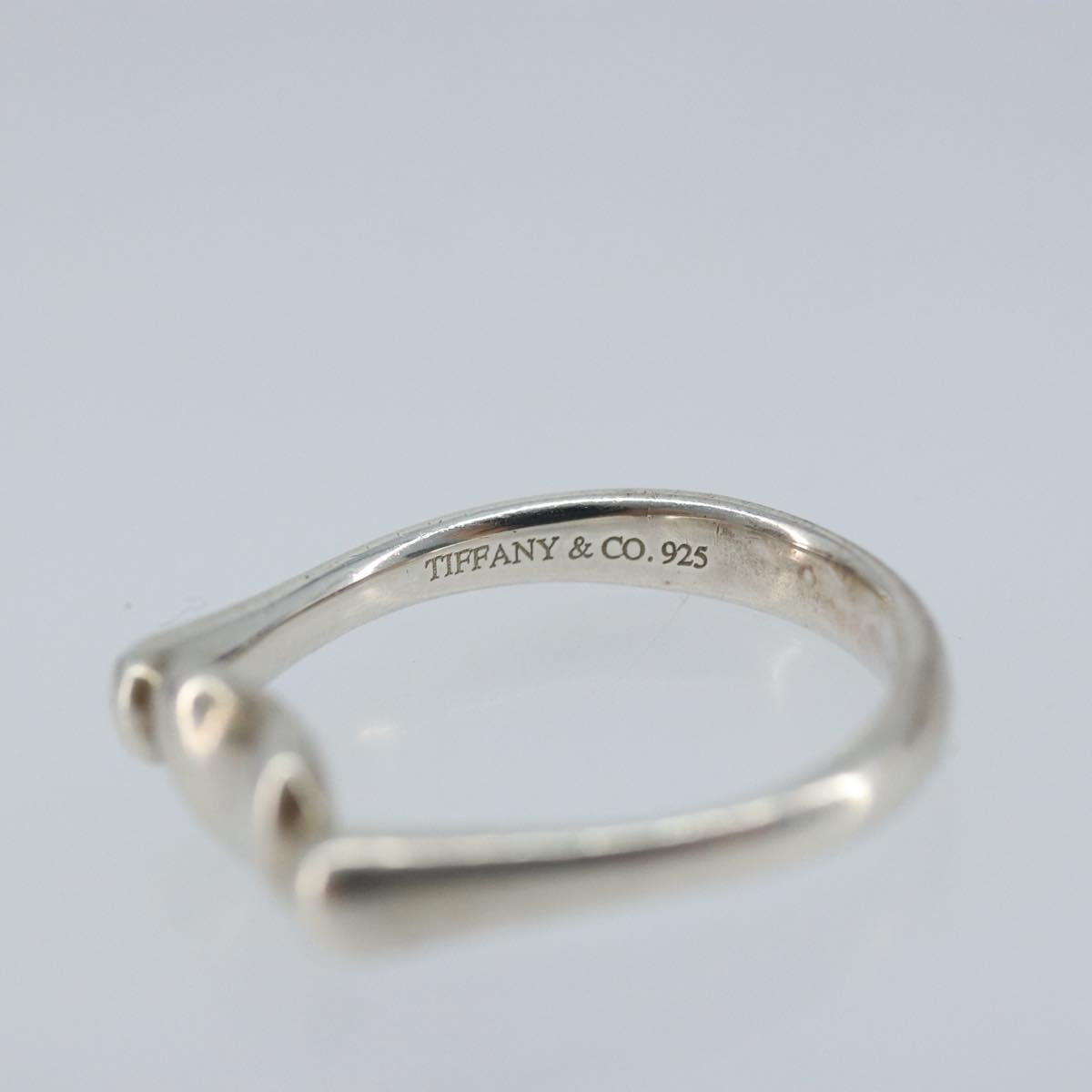 TIFFANY&Co. Ring Ag925 Silver Auth BAZ305