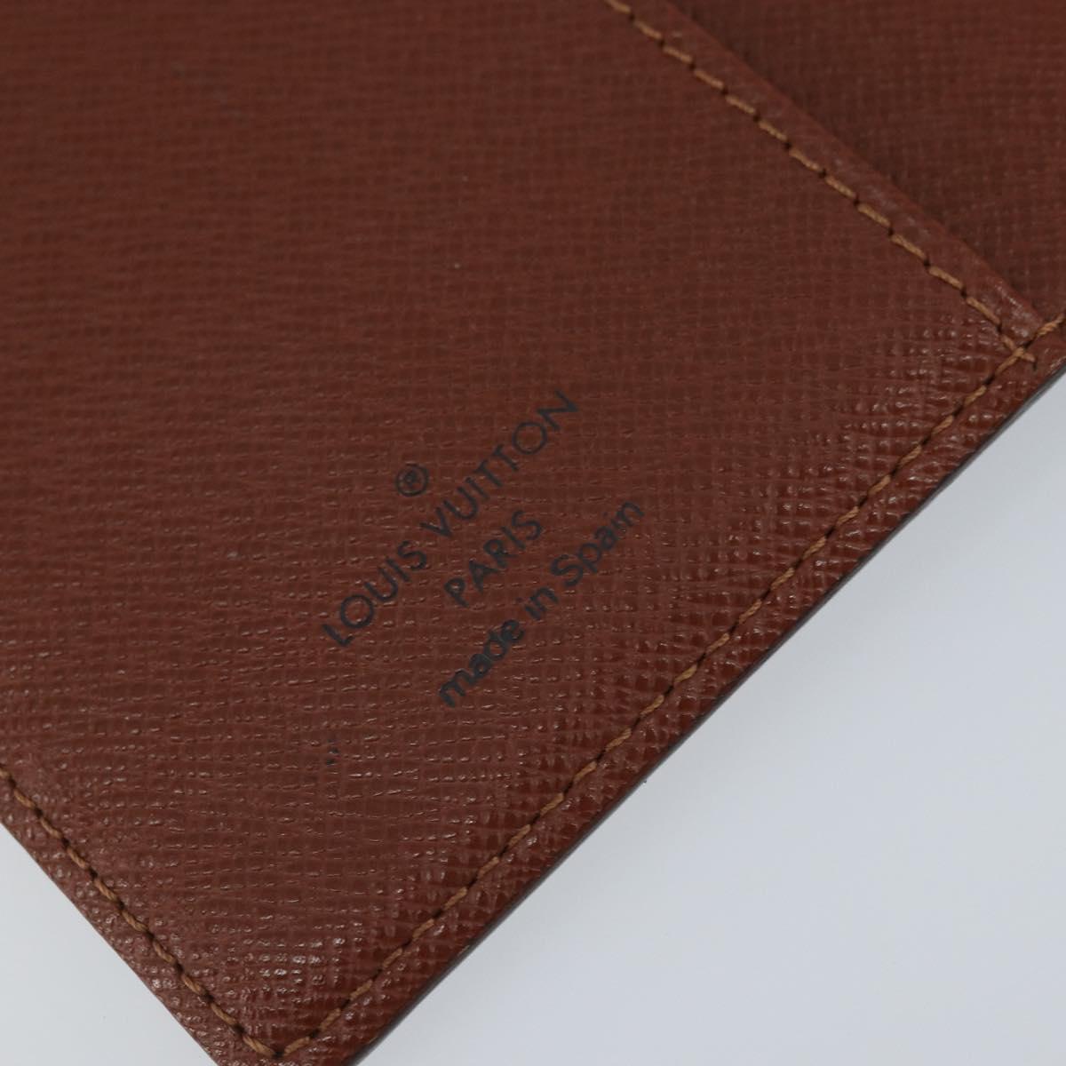 LOUIS VUITTON Monogram Agenda PM Day Planner Cover R20005 LV Auth BAZ313A