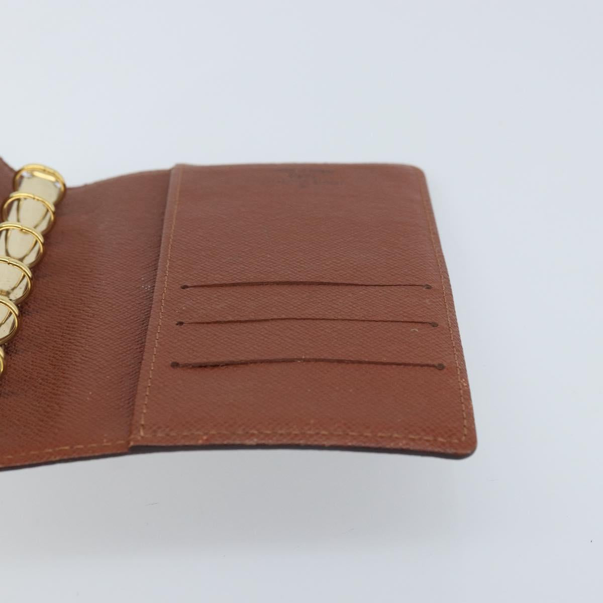 LOUIS VUITTON Monogram Agenda PM Day Planner Cover R20005 LV Auth BAZ313A