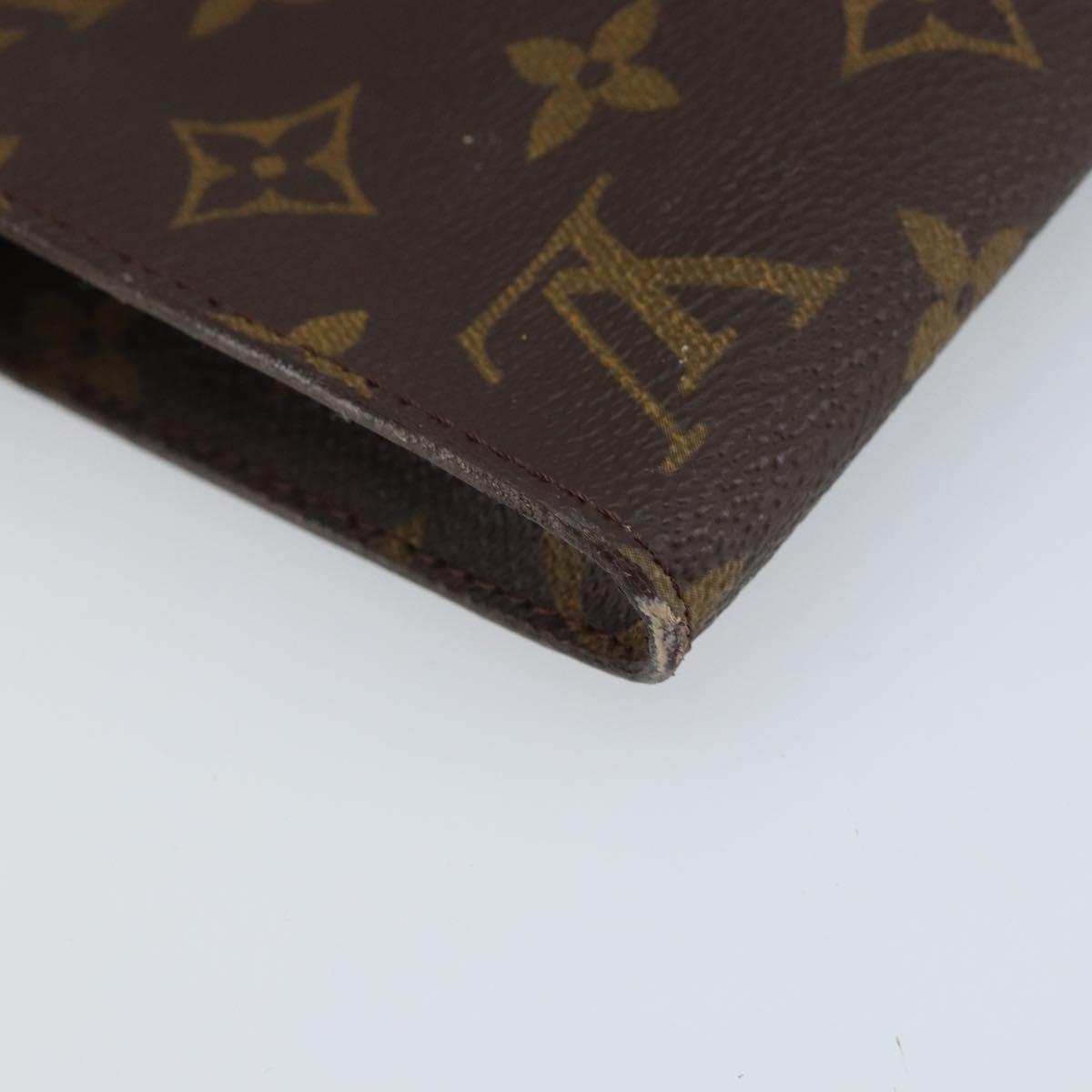 LOUIS VUITTON Monogram Bucket GM Accessory Pouch LV Auth BAZ319