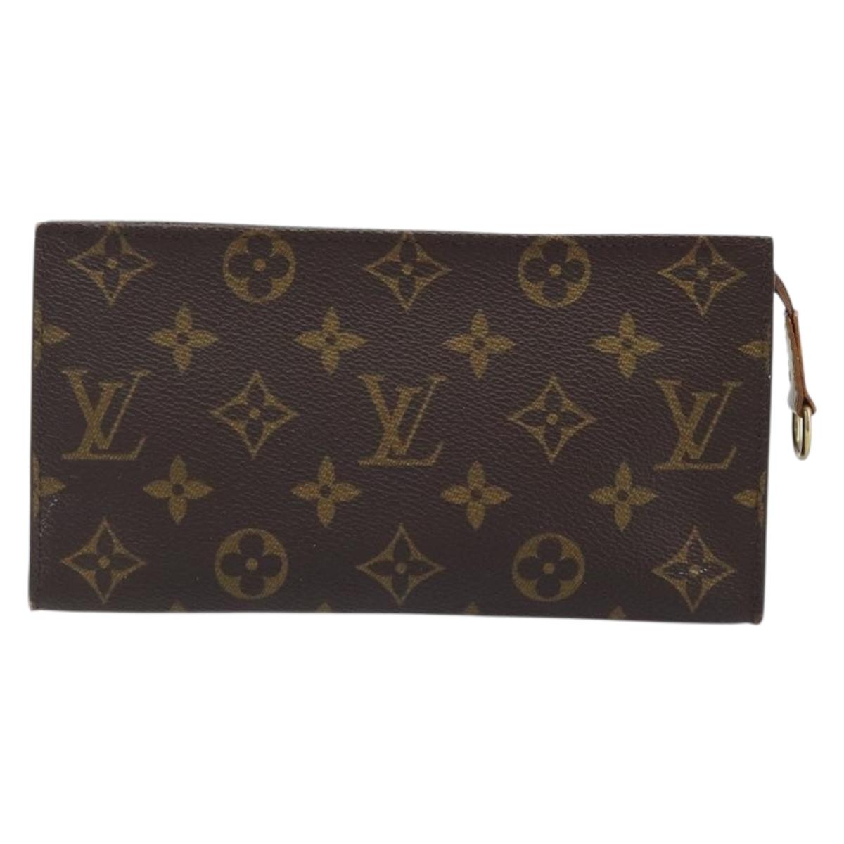 LOUIS VUITTON Monogram Bucket GM Accessory Pouch LV Auth BAZ319