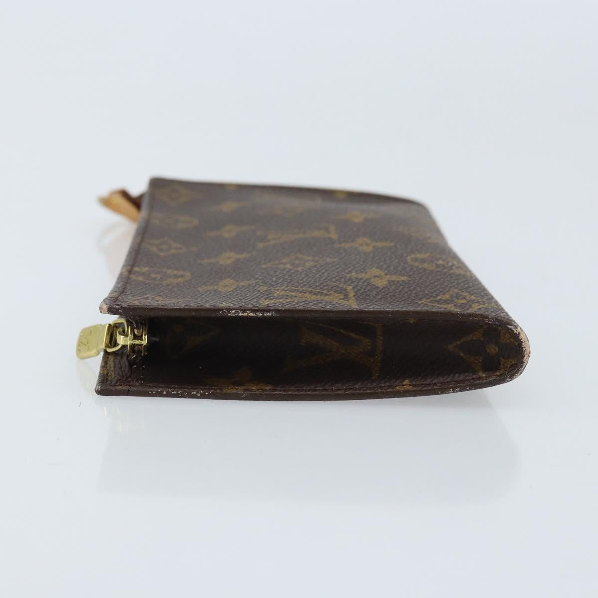 LOUIS VUITTON Monogram Bucket GM Accessory Pouch LV Auth BAZ319