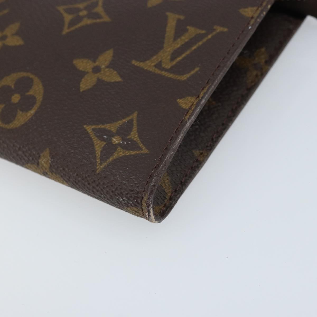 LOUIS VUITTON Monogram Bucket GM Accessory Pouch LV Auth BAZ319