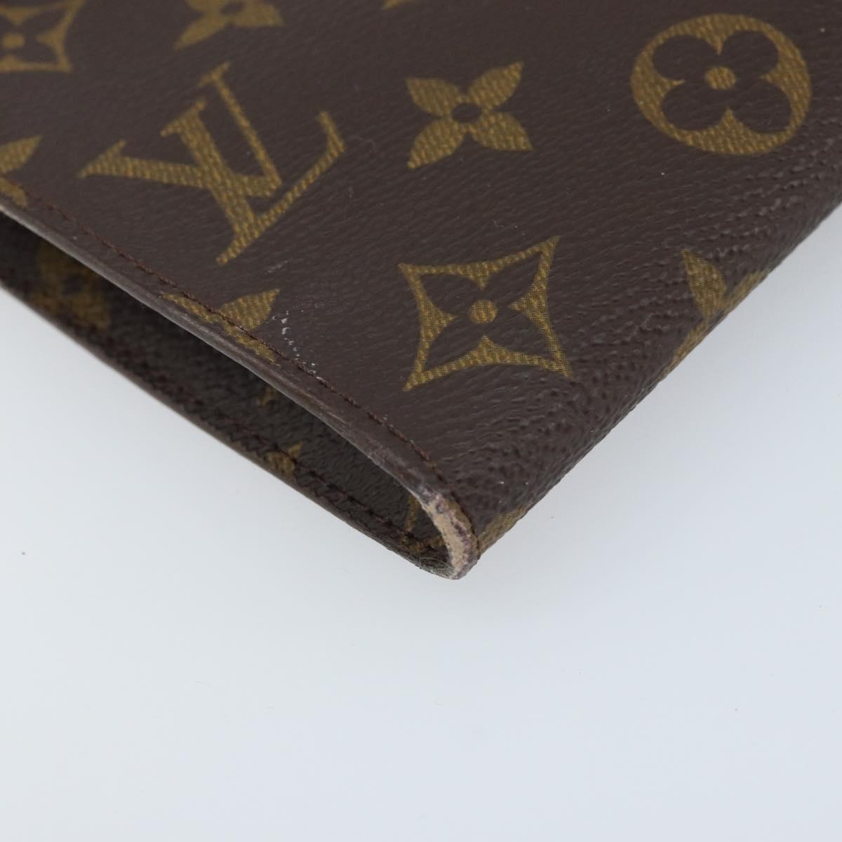 LOUIS VUITTON Monogram Bucket GM Accessory Pouch LV Auth BAZ319