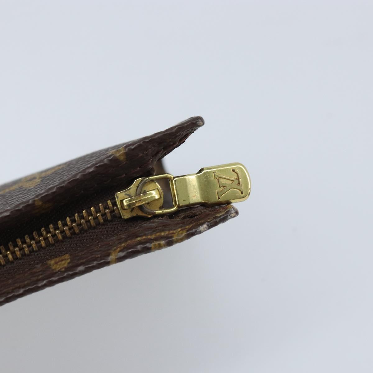 LOUIS VUITTON Monogram Bucket GM Accessory Pouch LV Auth BAZ320