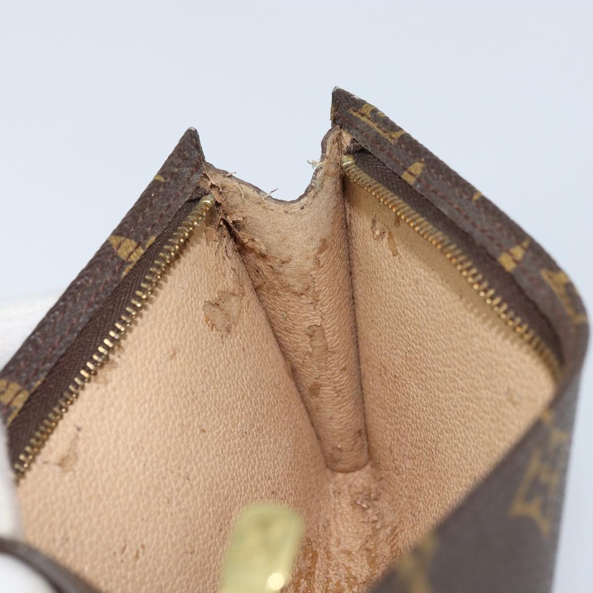 LOUIS VUITTON Monogram Bucket GM Accessory Pouch LV Auth BAZ320