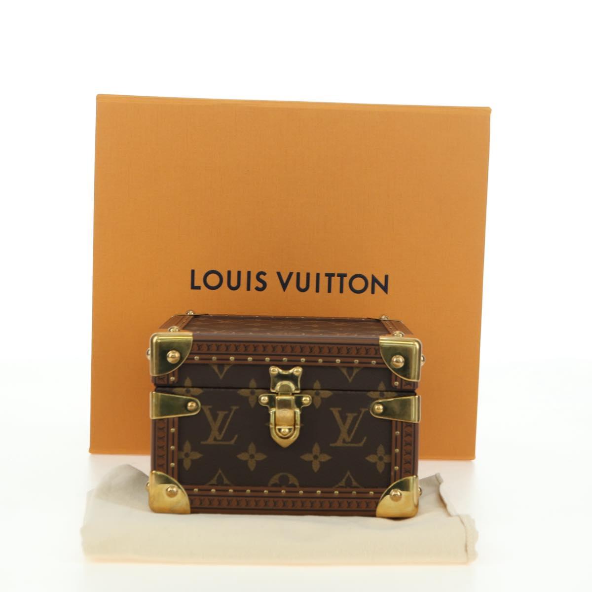 LOUIS VUITTON Monogram Pyramid Trunk M10052 LV Auth BAZ407SM