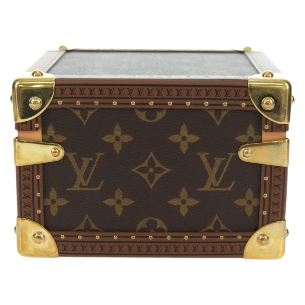 LOUIS VUITTON Monogram Pyramid Trunk M10052 LV Auth BAZ407SM