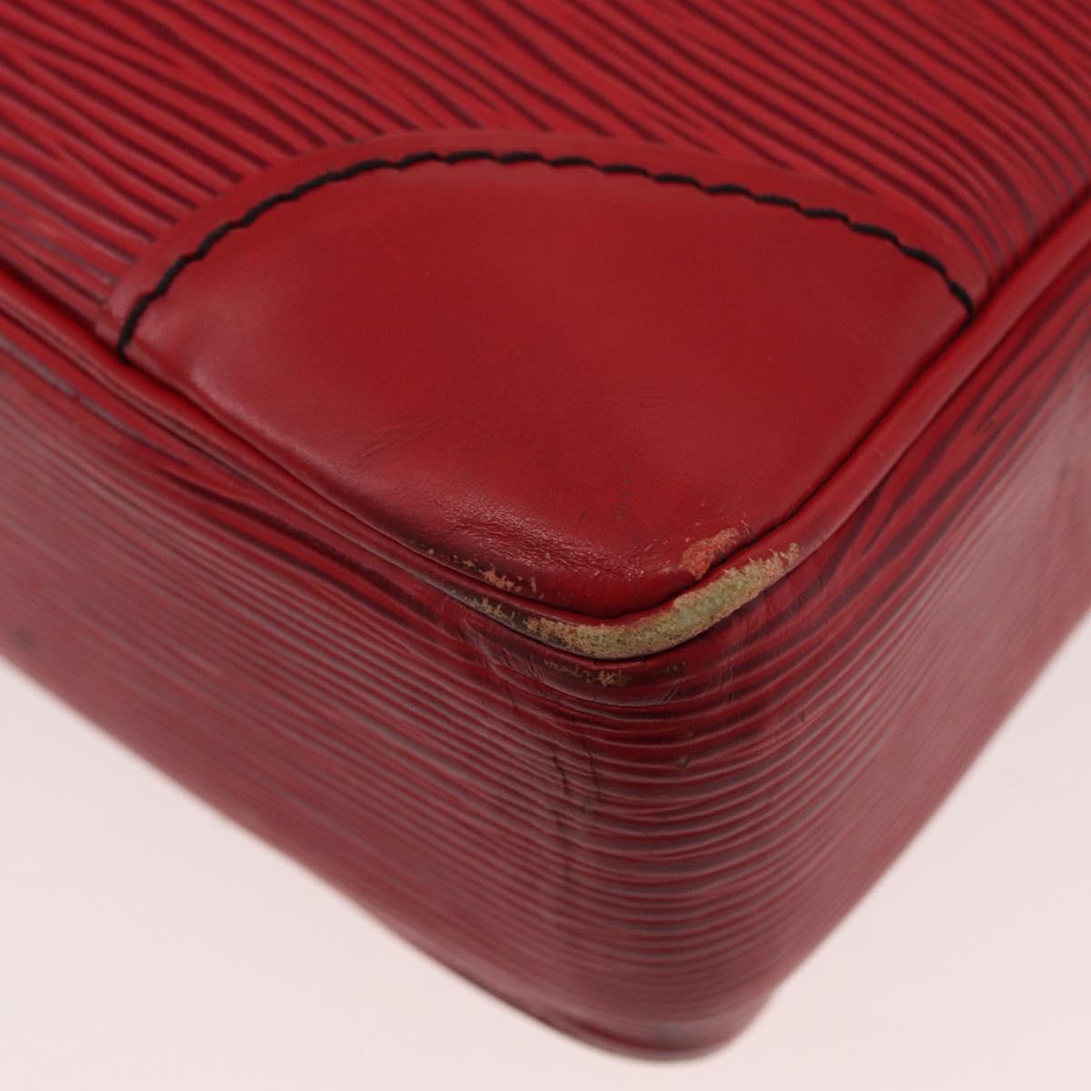 LOUIS VUITTON Epi Porte Documents Voyage Business Bag Red M54477 LV Auth BAZ449