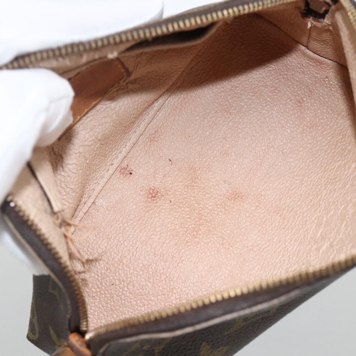 LOUIS VUITTON Monogram Pochette Cosmetic PM Pouch M43998 LV Auth BAZ462